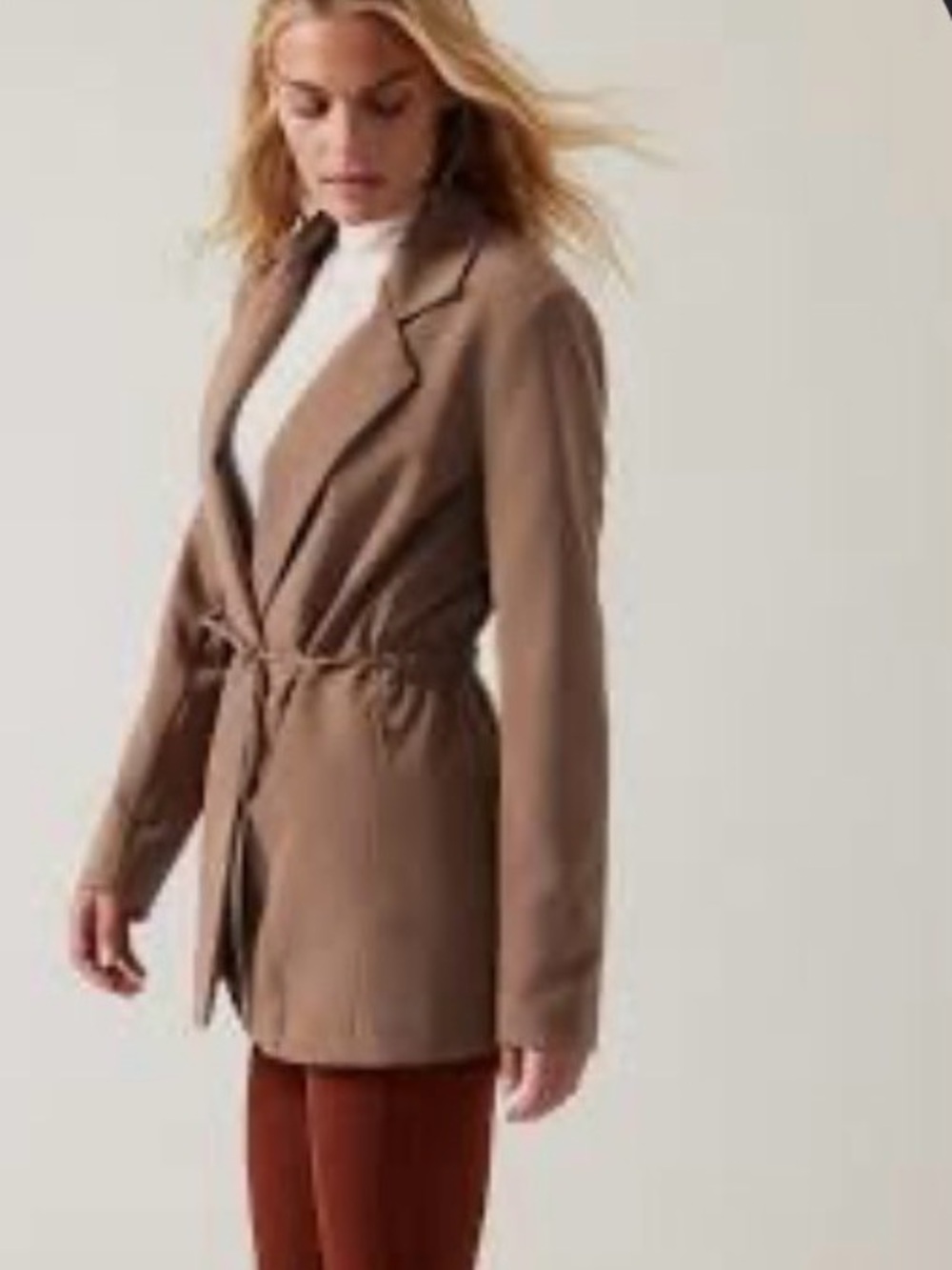 Womens AlTan Belted Blazer Jacket